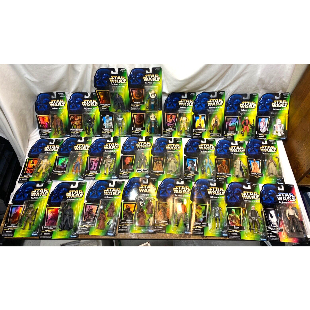 LOT of 26 - Kenner Star Wars Power Of The Force Action Figure Each is Different!